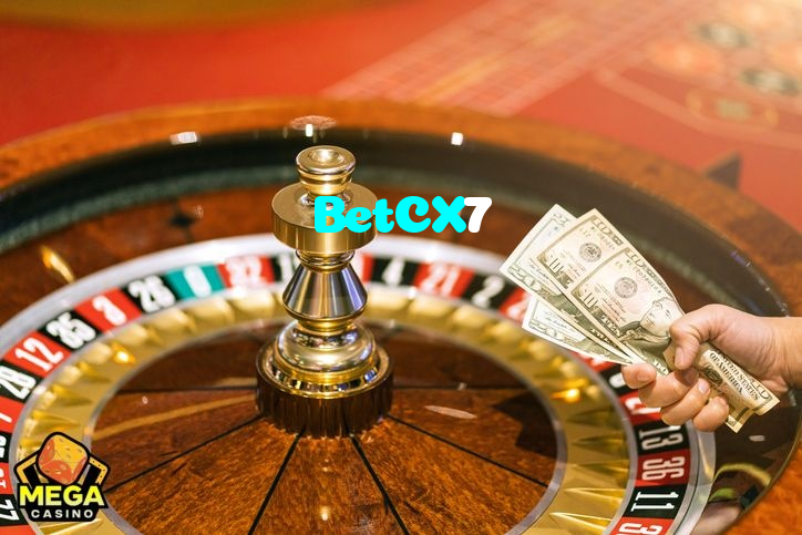 BetCX7 casino presented on mobile device in Pakistan with slots and live games